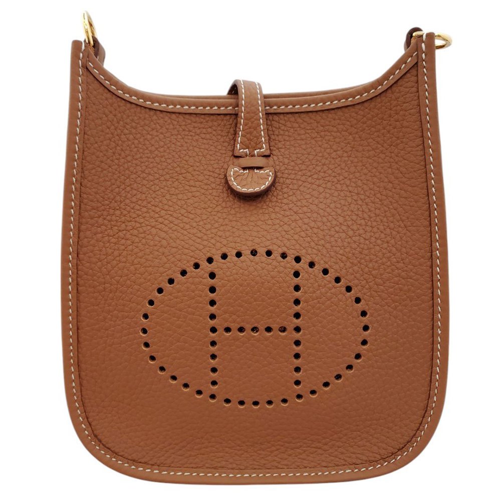 エルメス HERMES エヴリンTPM アマゾン トリヨン ゴールド U刻印 SV金具