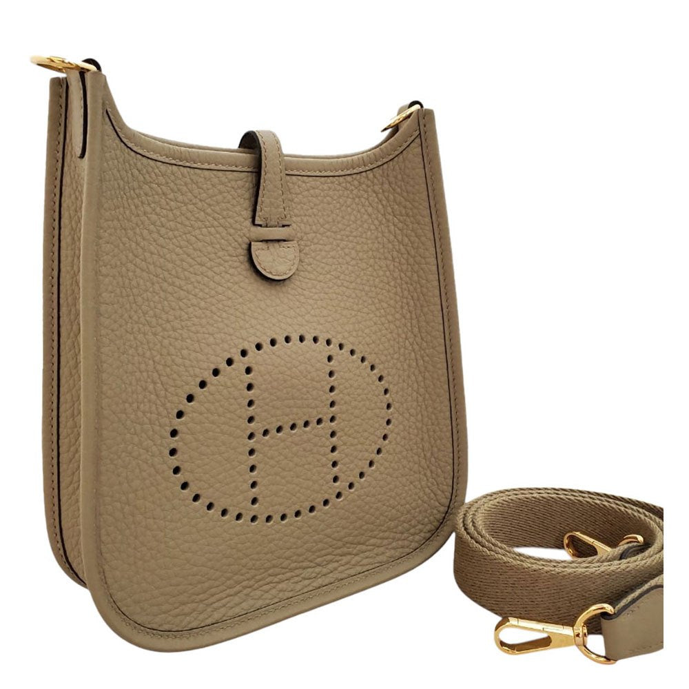 エルメス HERMES エヴリンTPM アマゾン トリヨン ベージュマルファ W刻印 G金具