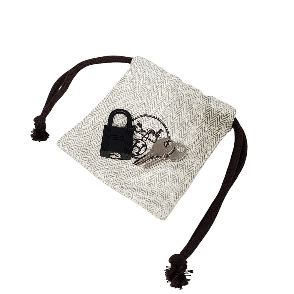 エルメス HERMES ピコタンロックMM モノクローム トリヨン ノワール ブラック金具 Z刻印/MA2311013