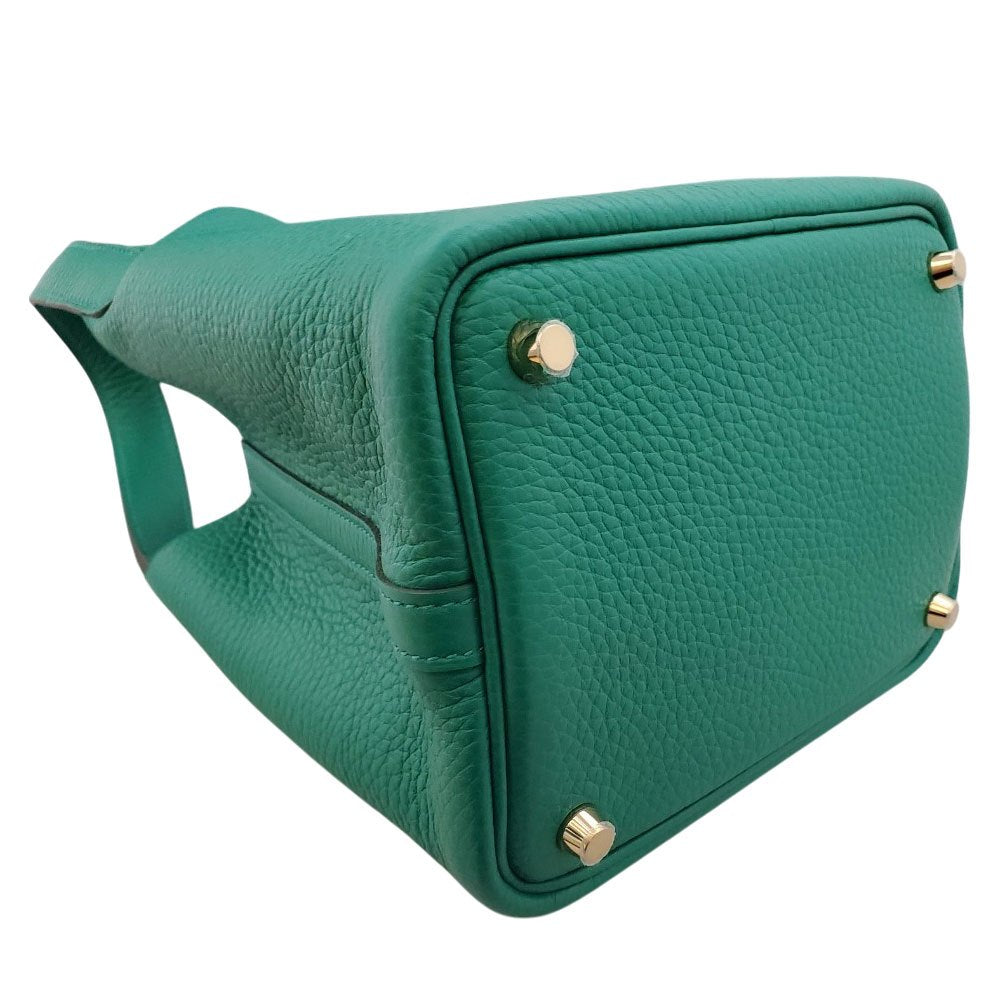 エルメス HERMES ピコタンロックPM トリヨン ヴェールヴェルティゴ
