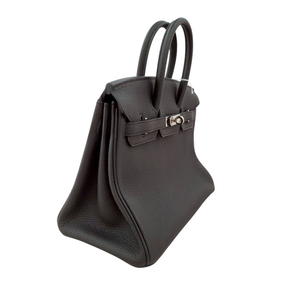 エルメス HERMES バーキン25 ノワール トゴ C刻印 SV金具