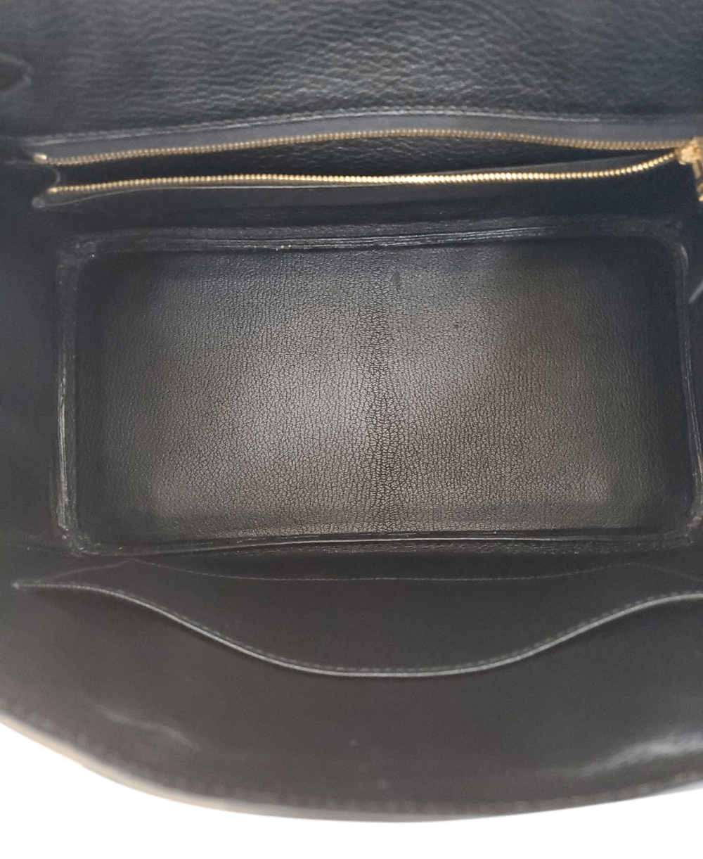エルメス HERMES バーキン30 エプソン ノワール □K刻印 G金具