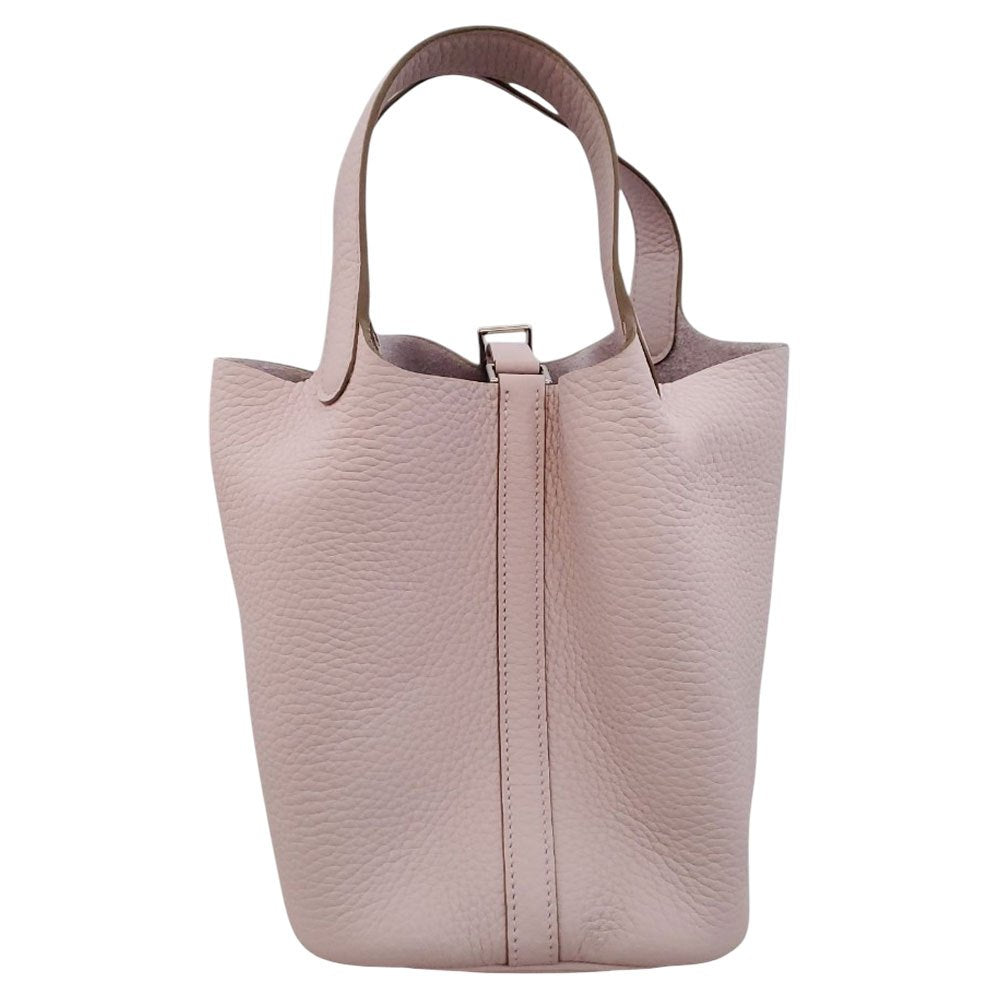 エルメス HERMES ピコタンロックPM トリヨン モーヴペール SV金具 W刻印
