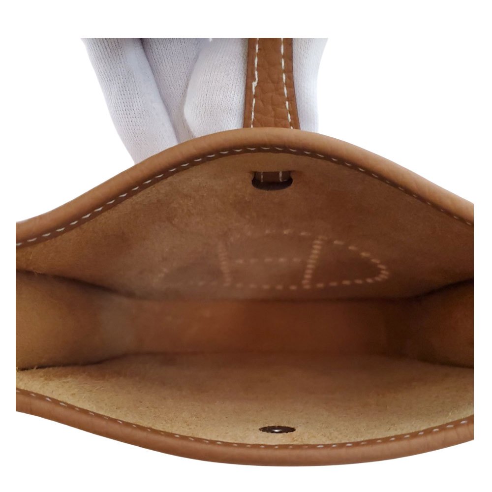 エルメス HERMES エヴリンTPM アマゾン トリヨン ゴールド U刻印 SV金具