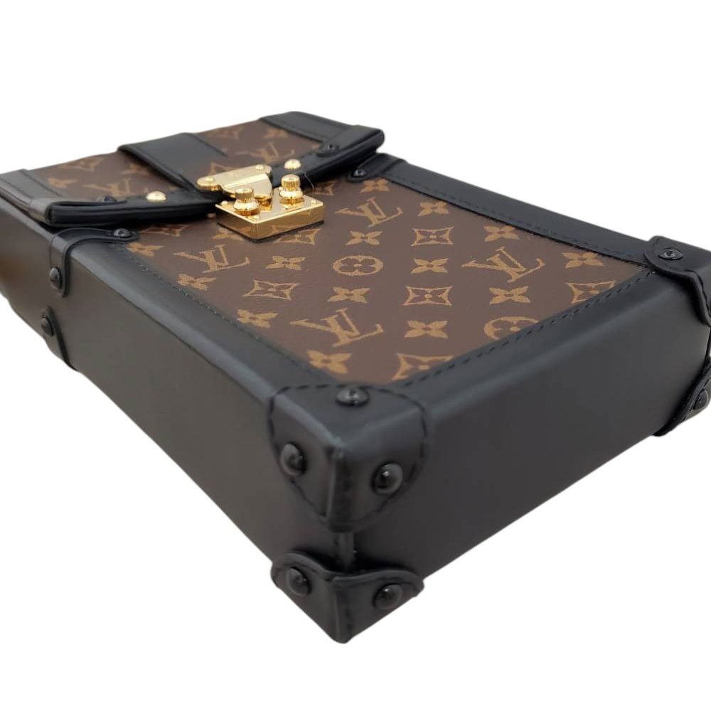 ルイヴィトン LOUIS VUITTON モノグラム ポシェットトランク ヴェルティカル M63913