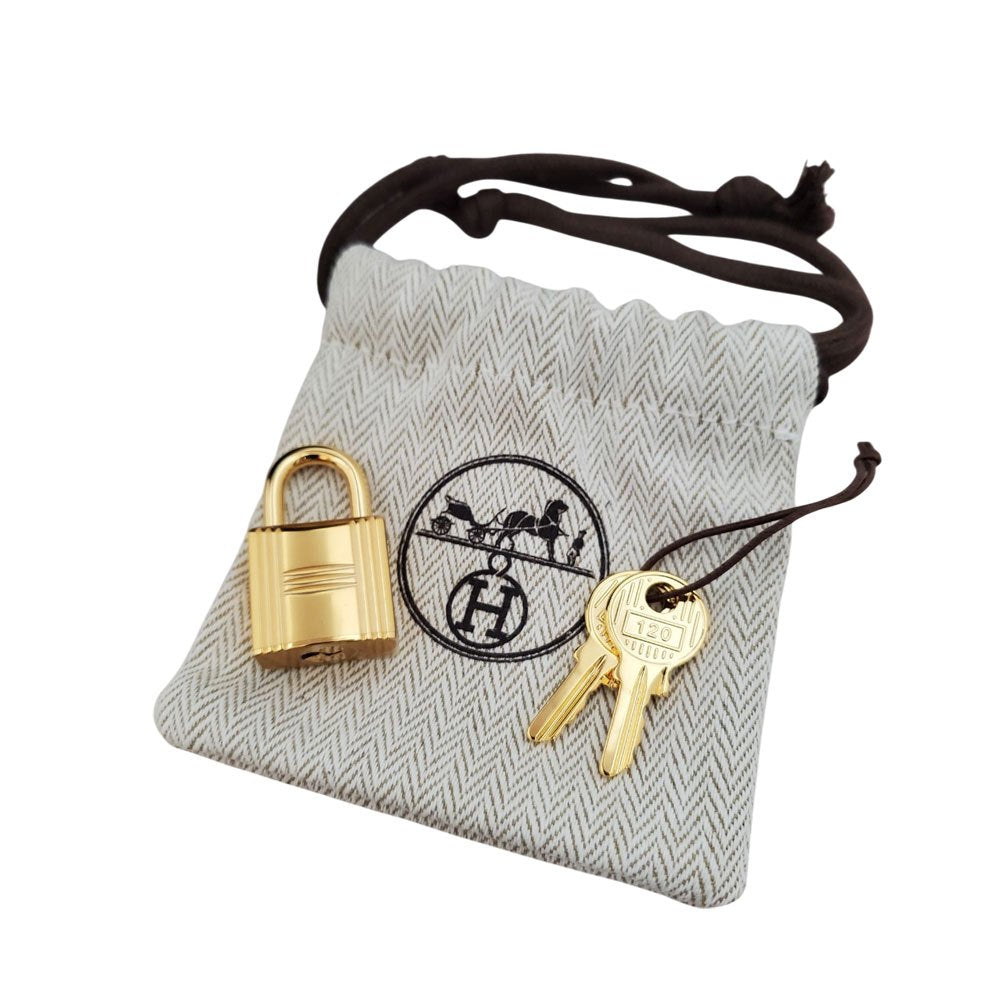 エルメス HERMES ピコタンロックPM トリヨン エトゥープ W刻印 G金具