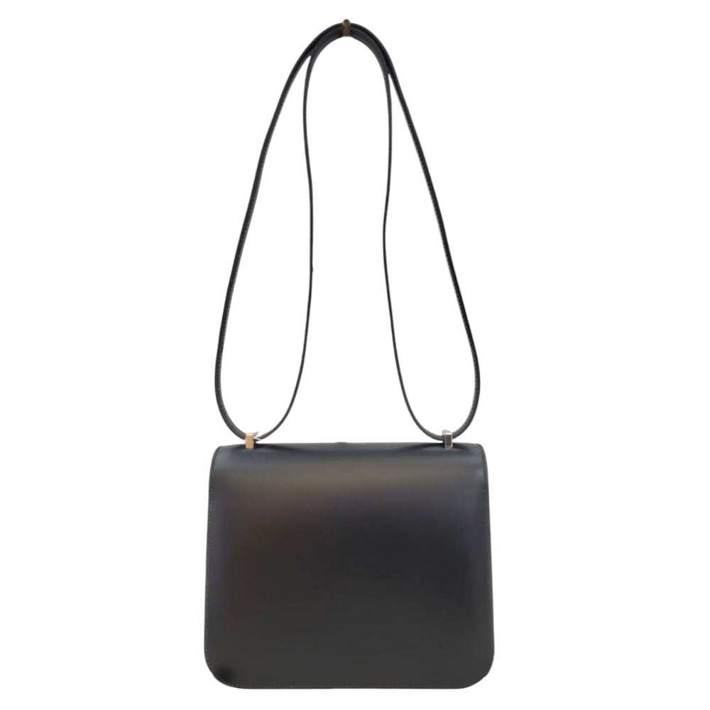エルメス HERMES コンスタンスⅢミニ18 ノワール ボックスカーフ B刻印 SV金具