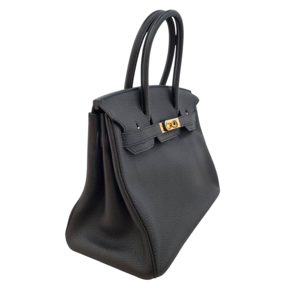 エルメス HERMES バーキン30 ノワール トゴ □N刻印 G金具
