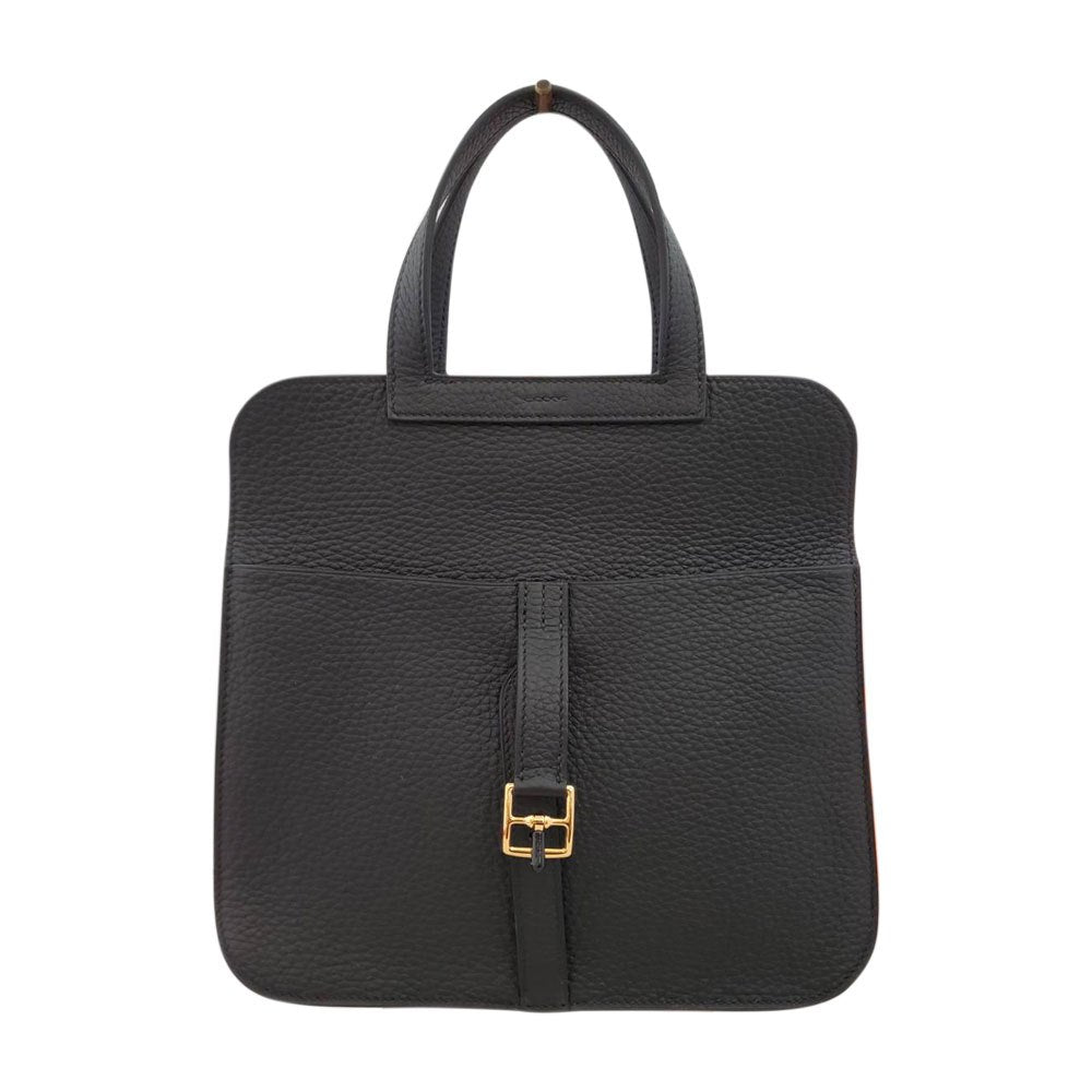 エルメス HERMES アルザン25 トリヨン ノワール B刻印 G金具