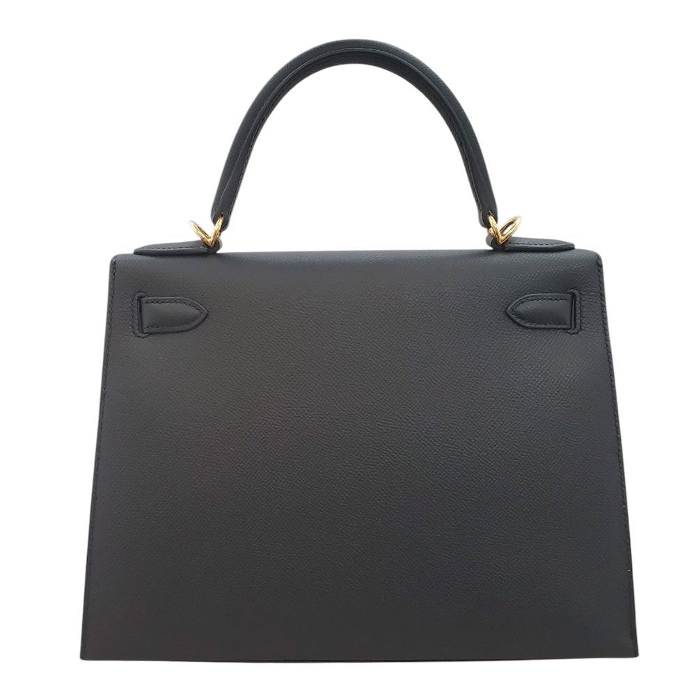 Hermes Kelly 28 Epson Noir Z engraved G hardware