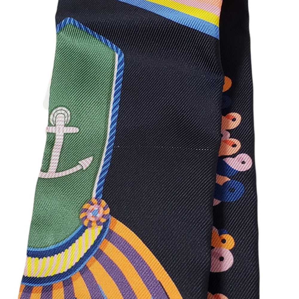 エルメス HERMES ツイリー エポレットドゥ ガラ Epaulettes de Gala キャバン/ヴェール/ジョーヌ シルク100%/AT240621
