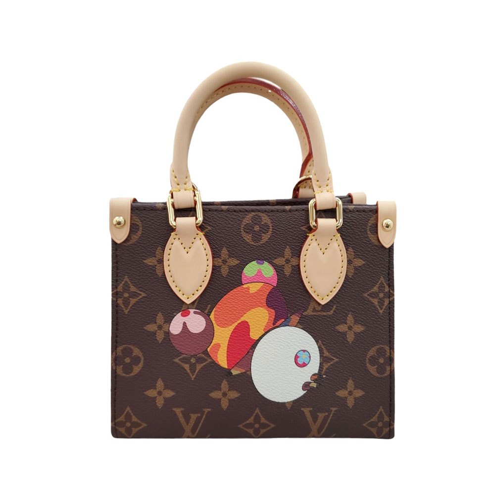 Louis Vuitton LOUIS VUITTON Monogram On the Go BB M13668 LV x Takashi Murakami
