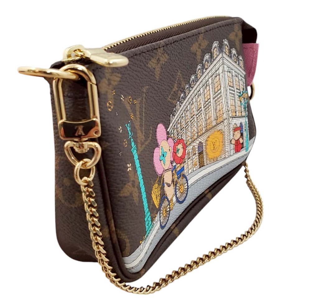 Louis Vuitton LOUIS VUITTON Monogram Mini Pochette Accessory M81760 Brown/Vivienne