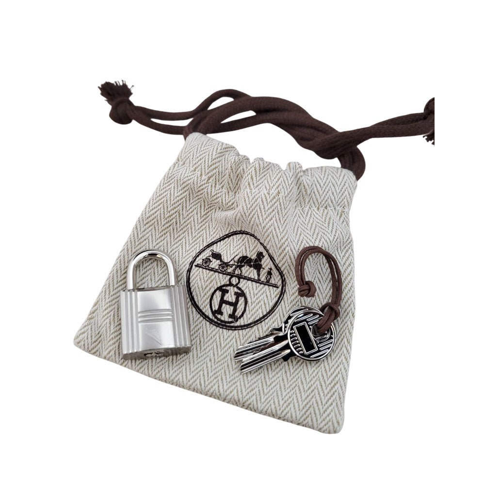 エルメス HERMES ピコタンロックPM トリヨン ローズサクラ SV金具 W刻印
