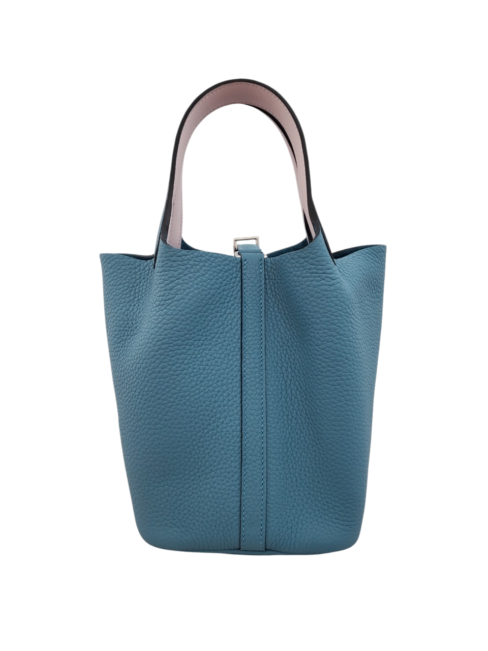 エルメス HERMES ピコタンロックPM ニューブルージーン/モーヴペール トリヨン W刻印 SV金具