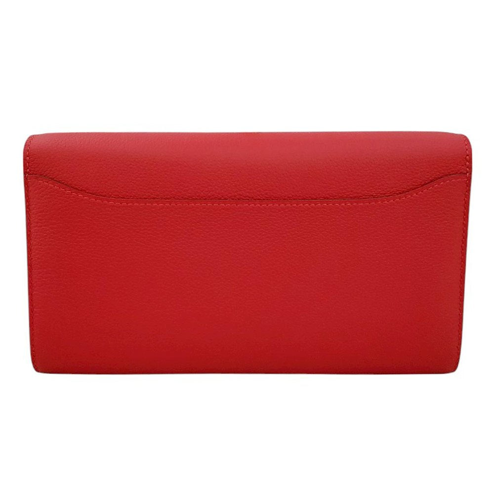 エルメス HERMES コンスタンストゥーゴー ショルダーウォレット エバーカラー ルージュラデュー K刻印 G金具