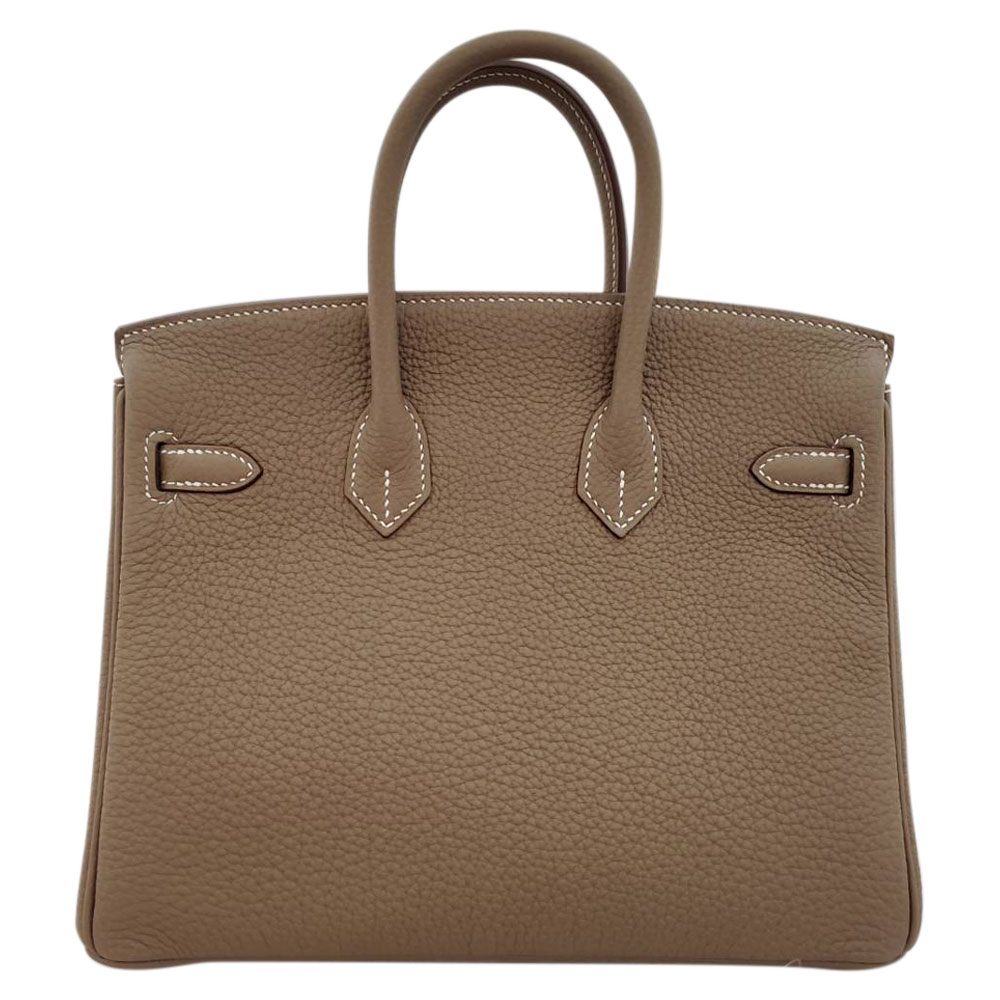 エルメス HERMES バーキン25 トゴ エトゥープ SV金具 W刻印