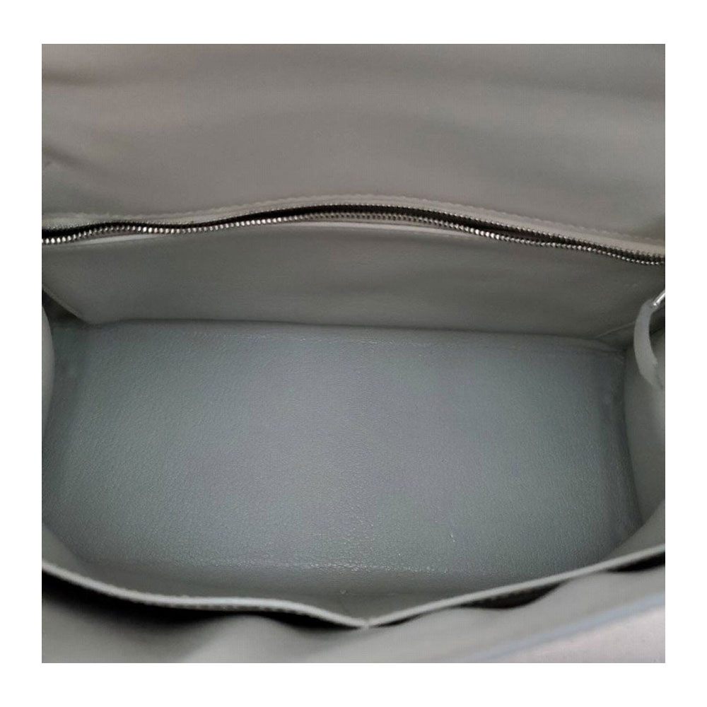 Hermes Kelly 28, box calf, grey