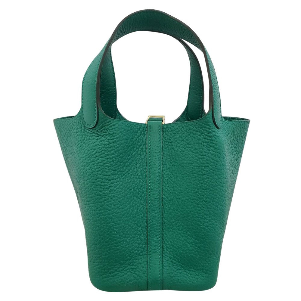 エルメス HERMES ピコタンロックPM トリヨン ヴェールヴェルティゴ
