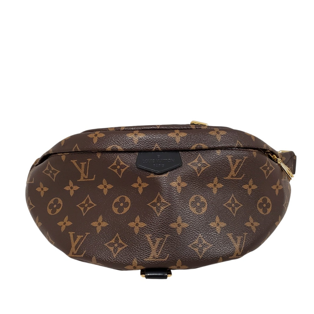 ルイヴィトン LOUIS VUITTON モノグラム・マカサ― バムバッグ M43644