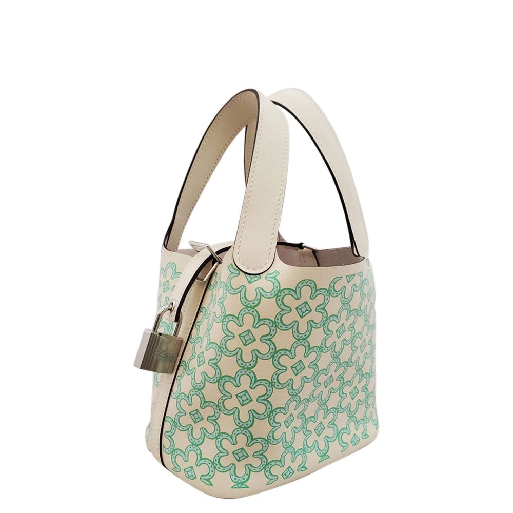 Hermes HERMES Picotin Lock Micro Lucky Daisy Swift Nata