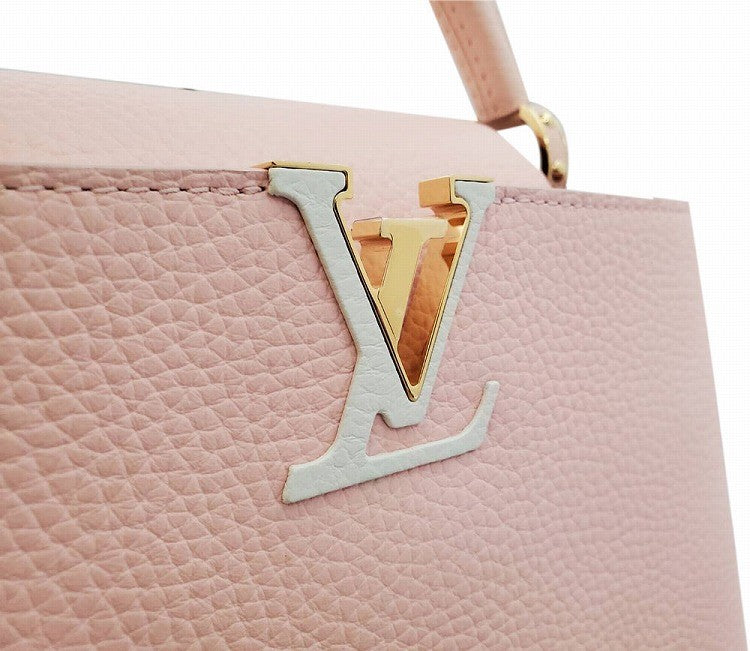 Louis Vuitton Capucines BB M21643 Taurillon Rose Jasmine