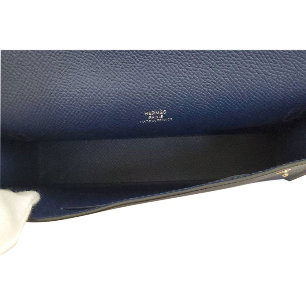 エルメス HERMES ナップトゥーゴー エプソン ブルーネイビー ショルダーバッグ SV金具/AT240310