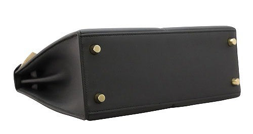 Hermes Kelly 25 Padded Swift Noir