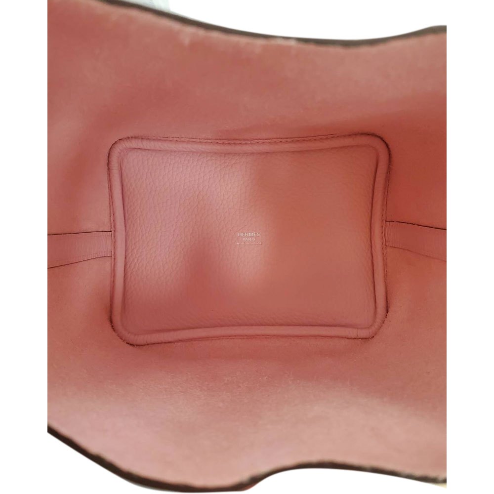 エルメス HERMES ピコタンロックPM トリヨン ローズサクラ W刻印 SV金具/MA2411038