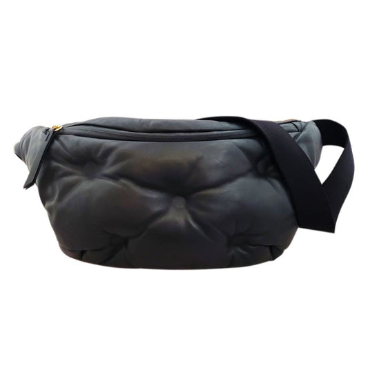 Maison Margiela Lambskin Body Bag Waist Pouch Black