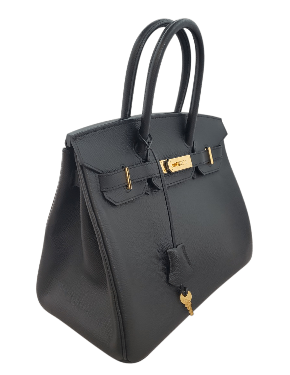 エルメス HERMES バーキン30 エプソン ノワール □K刻印 G金具