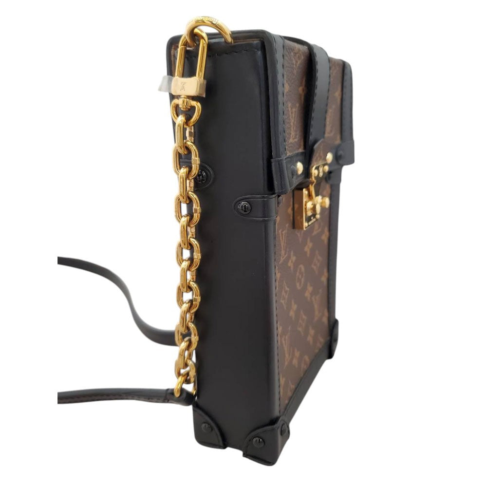 ルイヴィトン LOUIS VUITTON モノグラム ポシェットトランク ヴェルティカル M63913