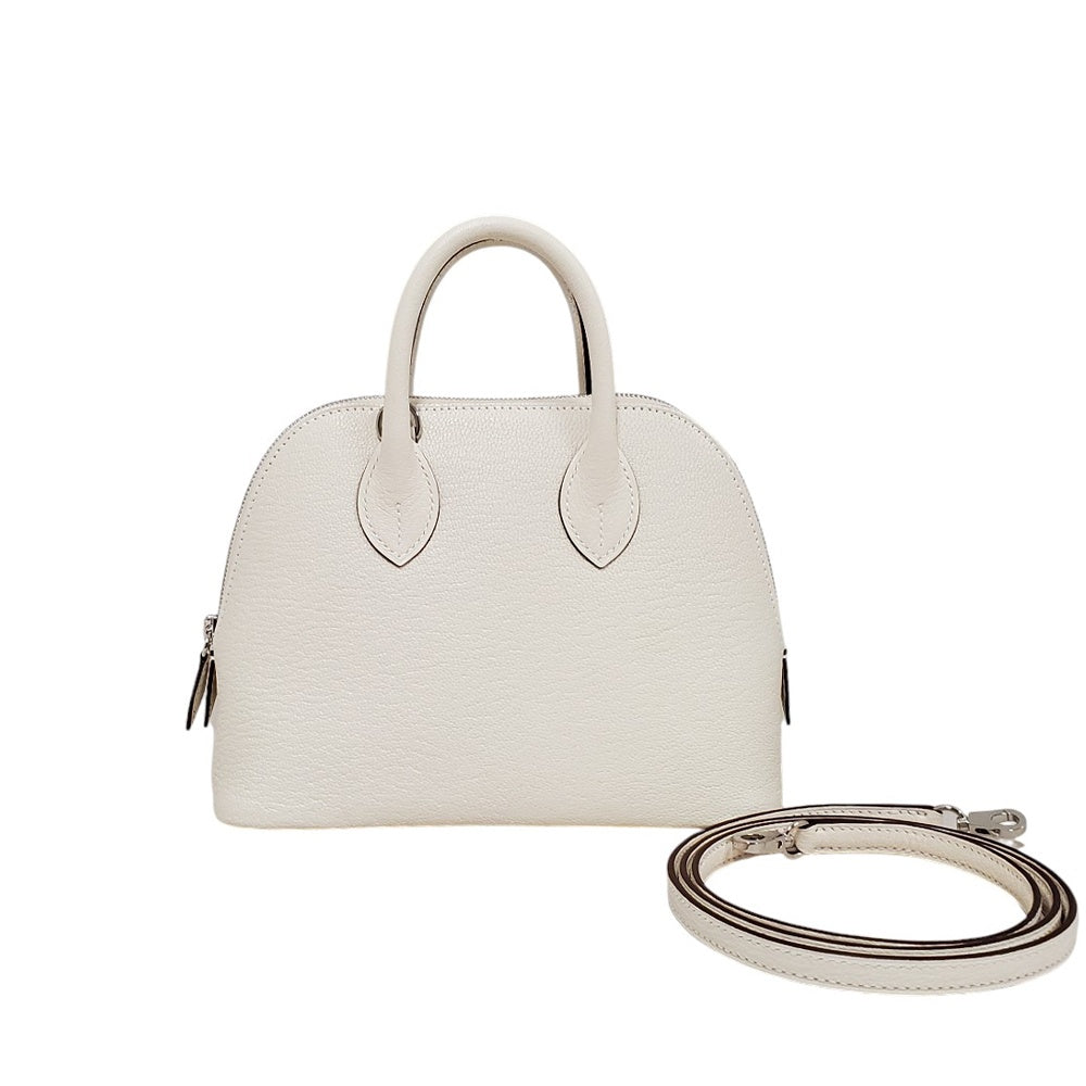 エルメス HERMES ボリード1923ミニ シェーブル ナタ SV金具 K刻印