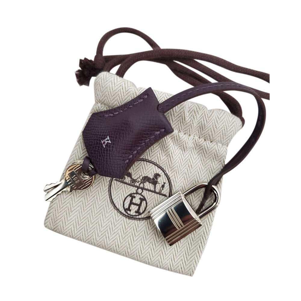 Hermes HERMES Birkin 25 Personal Order Epson Raisin/Etoupe