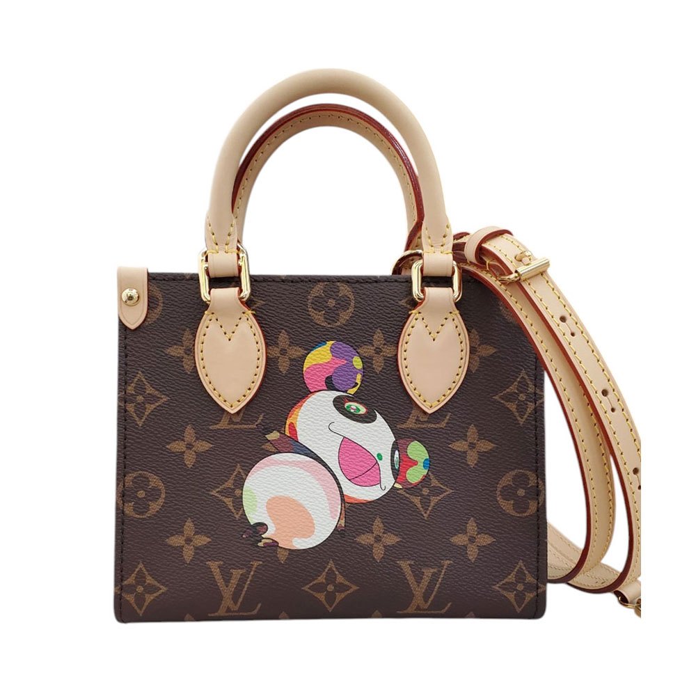 Louis Vuitton LOUIS VUITTON Monogram On the Go BB M13668 LV x Takashi Murakami