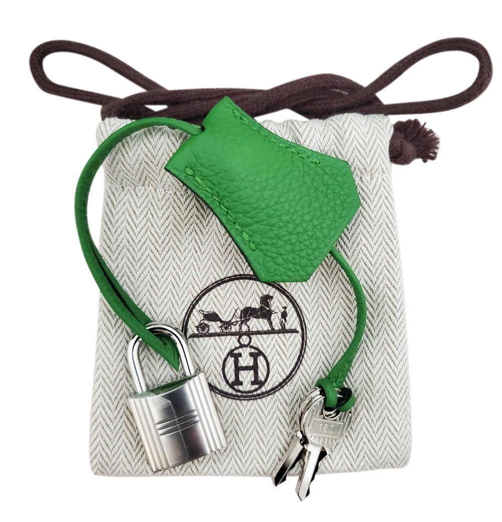 Hermes Birkin 25 Togo Vert Yucca B stamped SV hardware