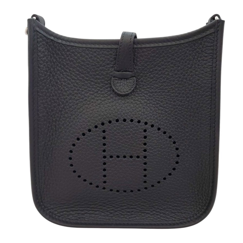 エルメス HERMES エヴリンTPM アマゾン トリヨン ブルーニュイ B刻印 SV金具