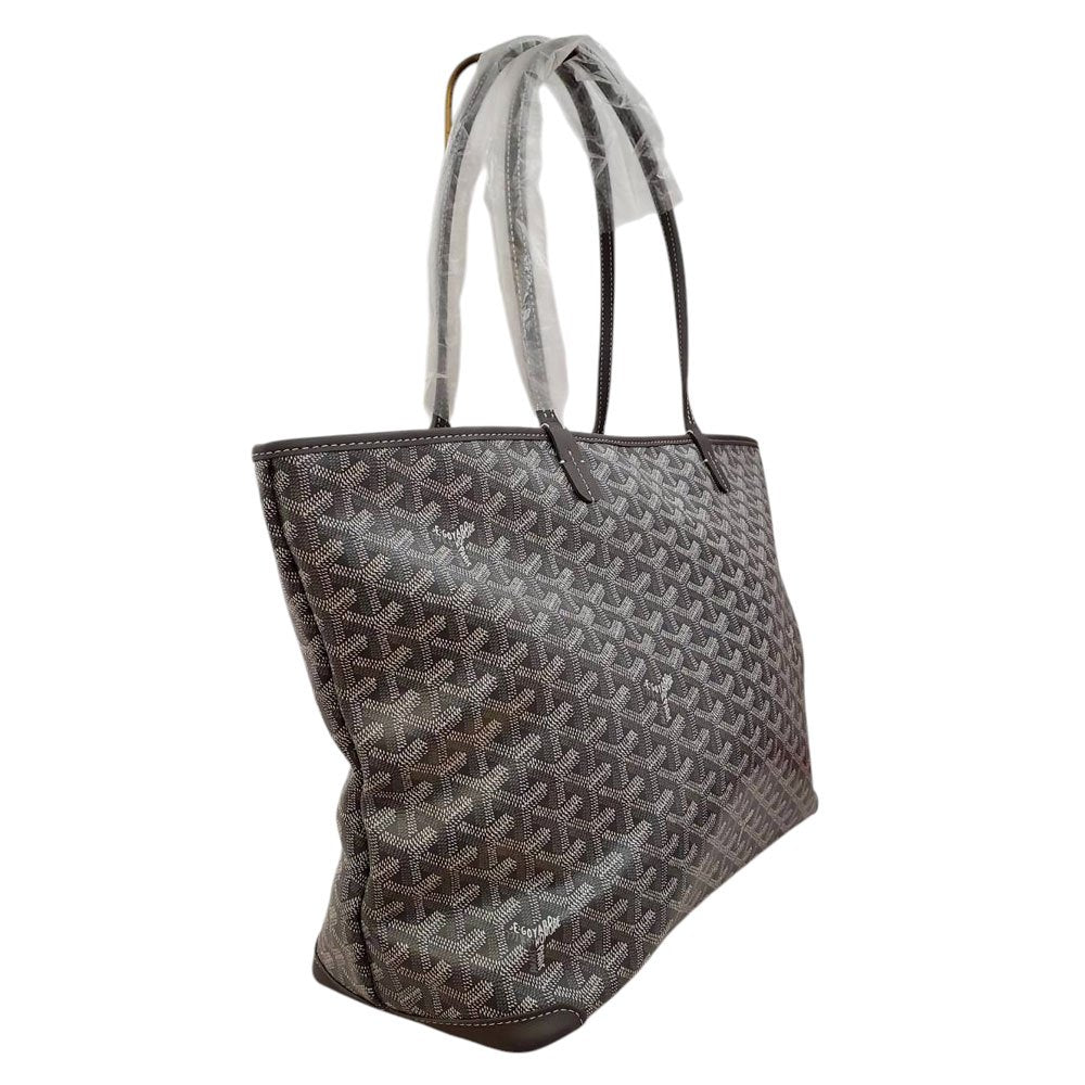 ゴヤール  GOYARD  アルトワMM  コーティングキャンパス  グレー