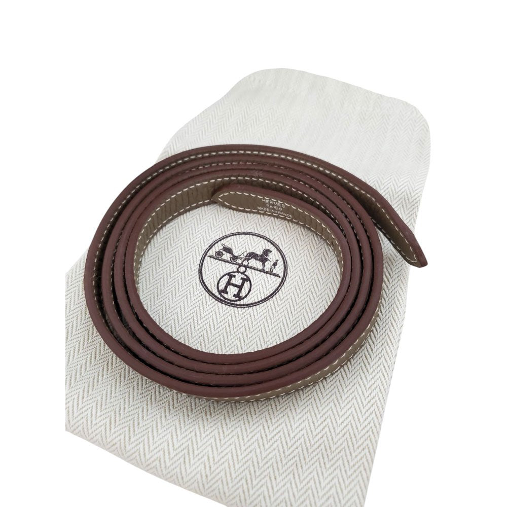 Hermes HERMES Arzan 25 Taurillon Etoupe W stamp G hardware