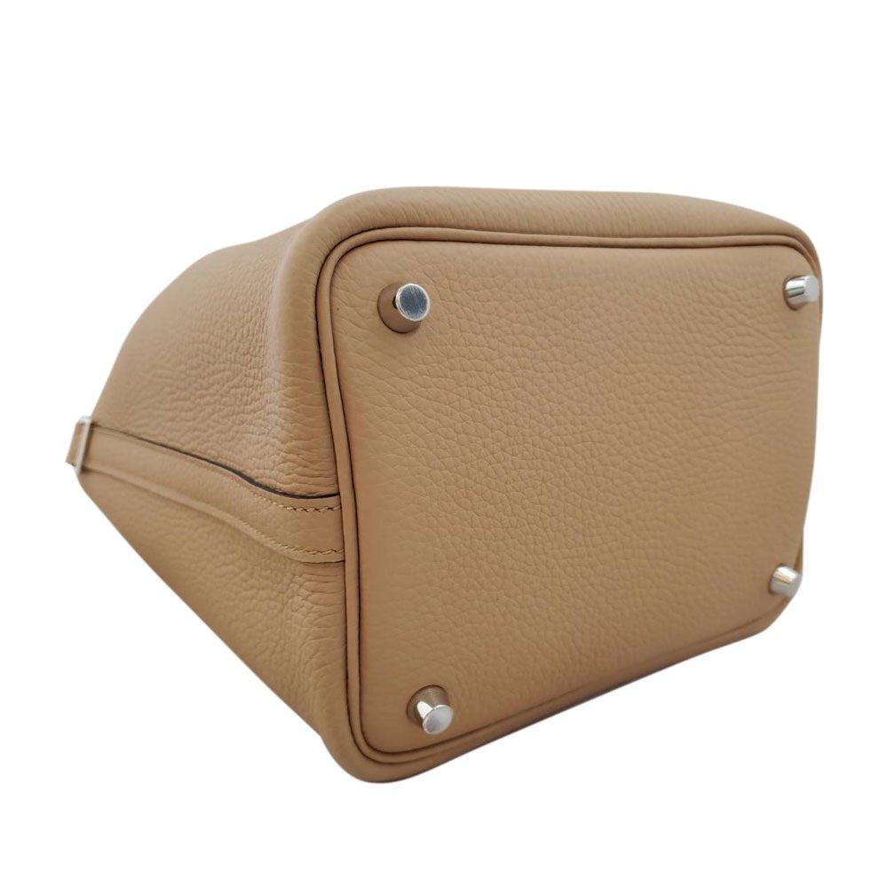エルメス HERMES ピコタンロックPM トリヨン チャイ U刻印 SV金具