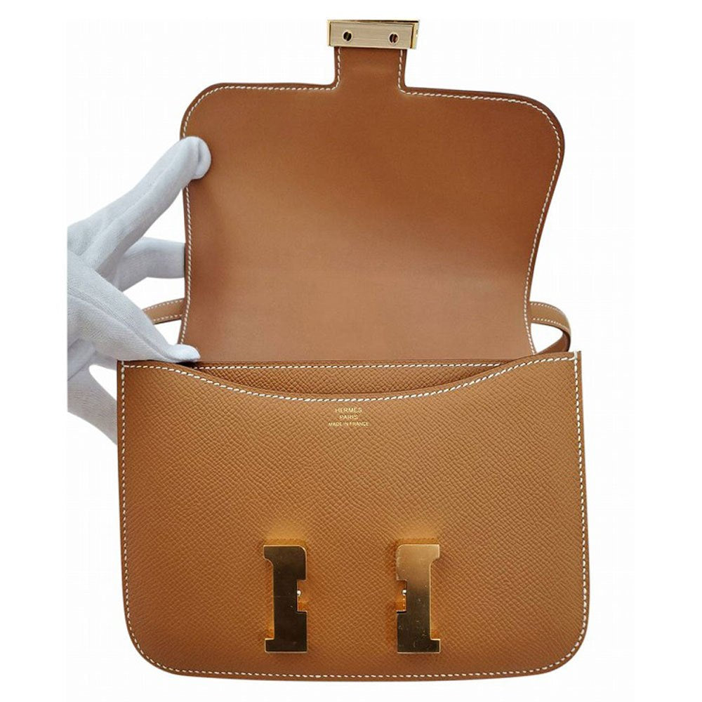 エルメス HERMES コンスタンス3 ミニ18 エプソン ゴールド U刻印 G金具