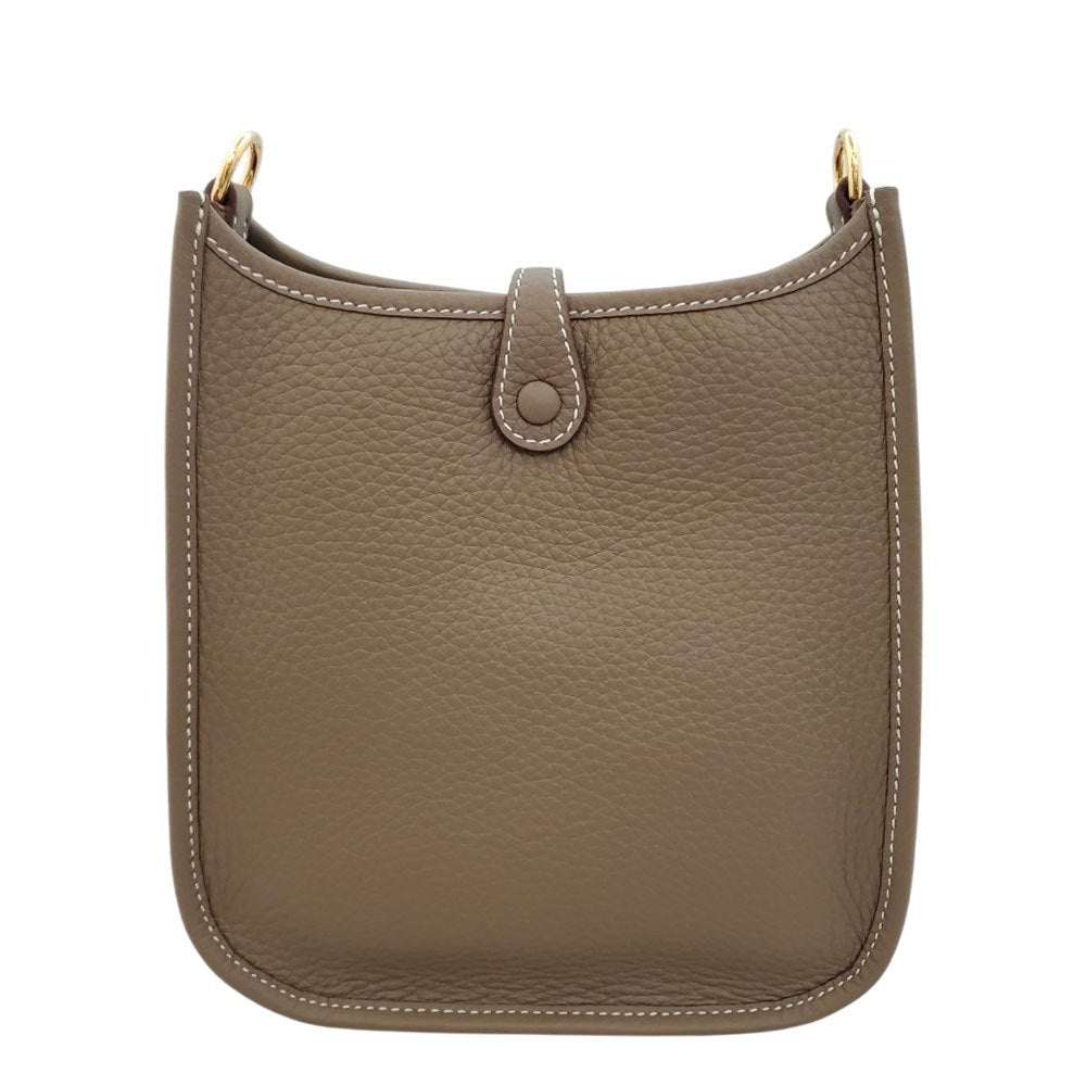 エルメス HERMES エヴリンTPM アマゾン トリヨン エトゥープ W刻印 G金具
