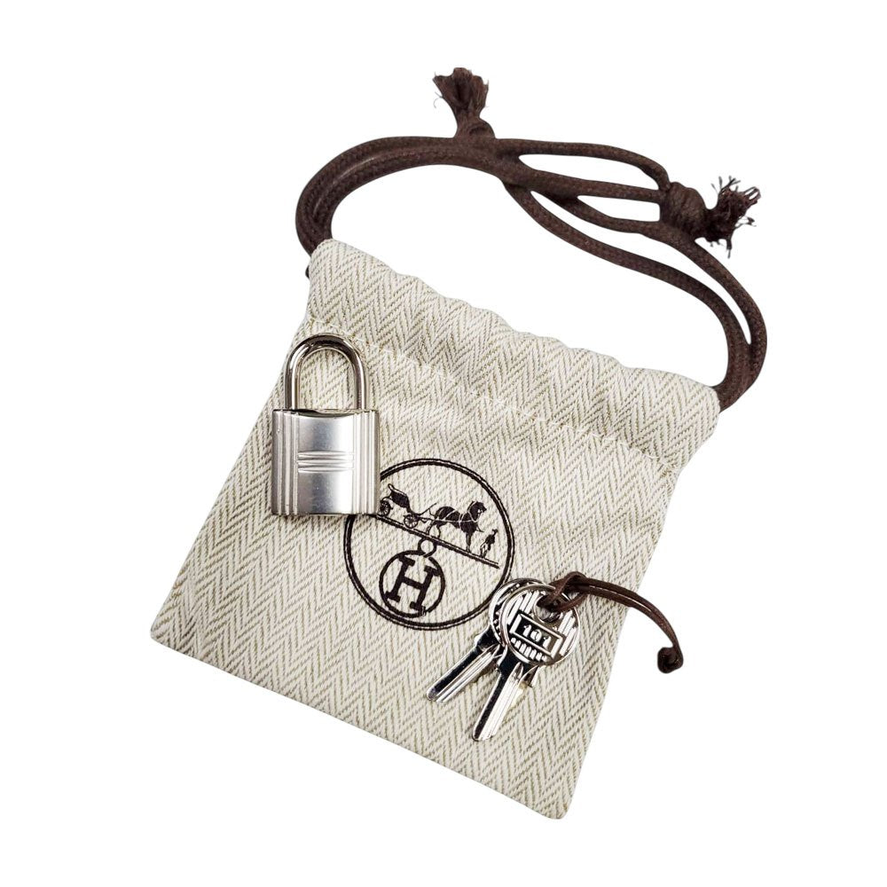 エルメス HERMES ピコタンロックPM トリヨン モーヴペール SV金具 W刻印