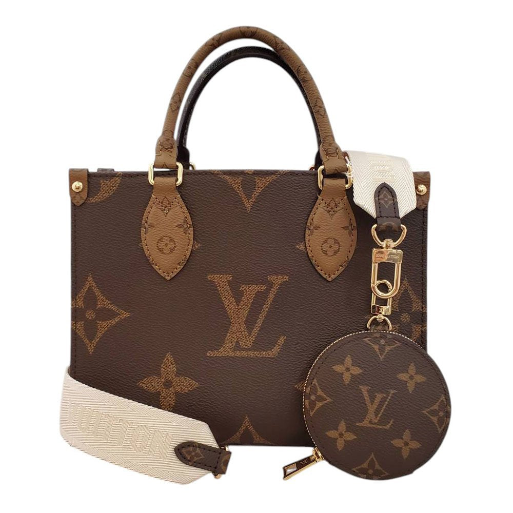 ルイヴィトン LOUIS VUITTON モノグラム・ジャイアント リバース オンザゴーPM M46373