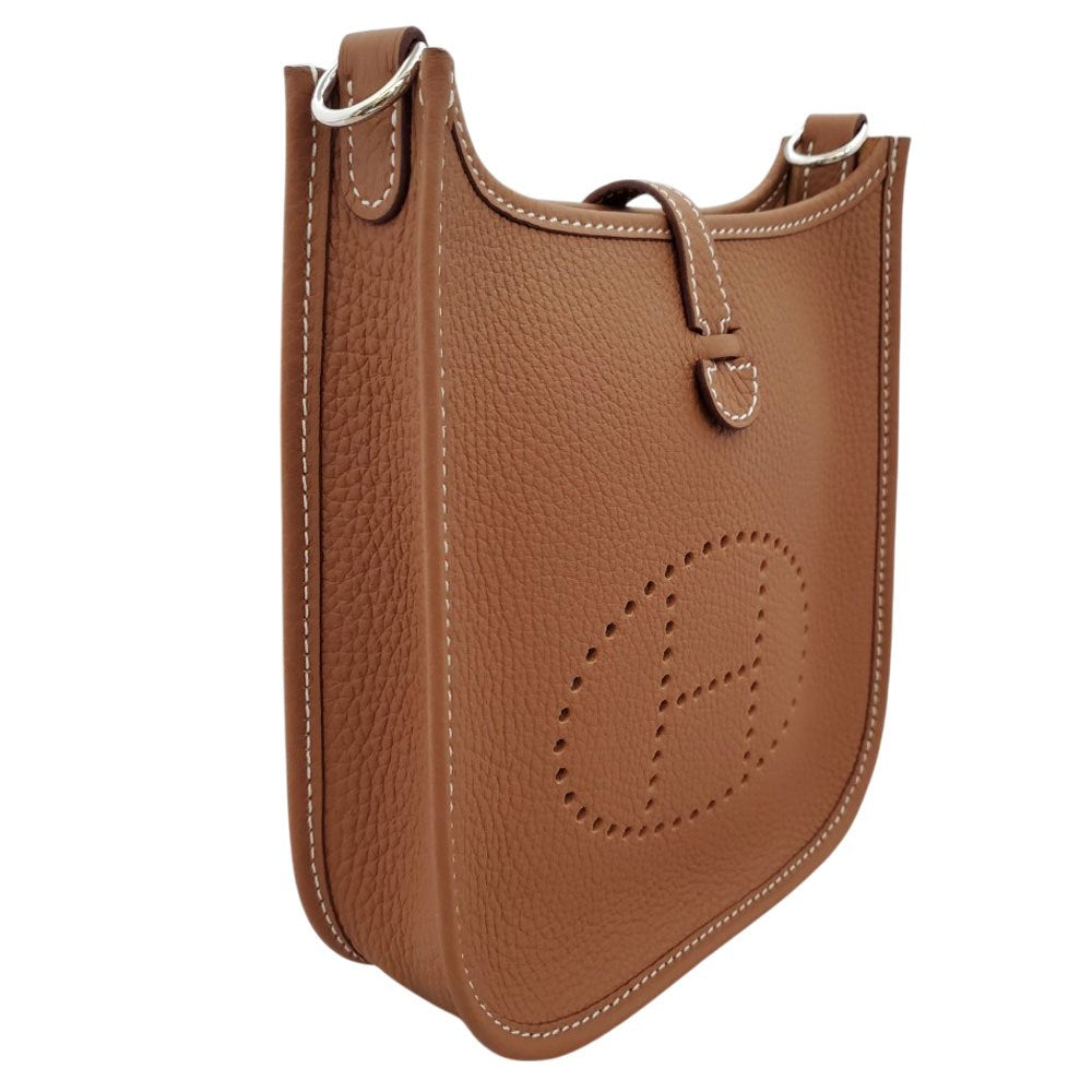 エルメス HERMES エヴリンTPM アマゾン トリヨン ゴールド U刻印 SV金具