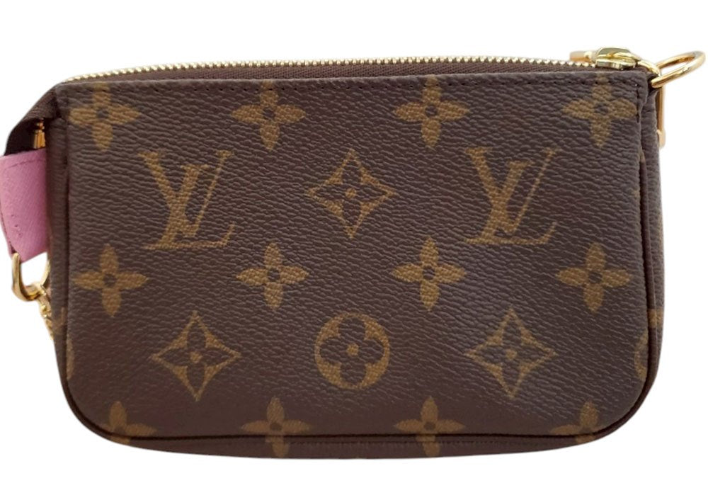 Louis Vuitton LOUIS VUITTON Monogram Mini Pochette Accessory M81760 Brown/Vivienne