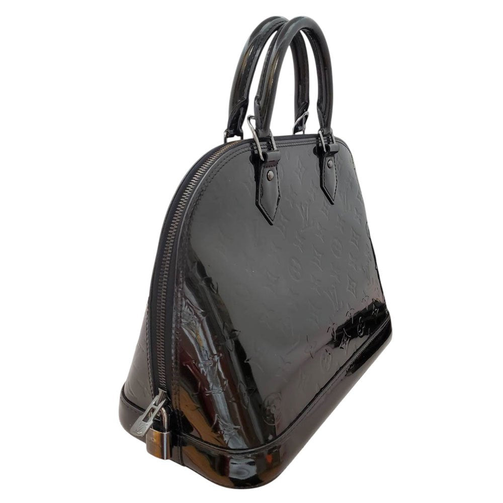 LOUIS VUITTON Vernis Alma PM M90061 Noir Magnetique