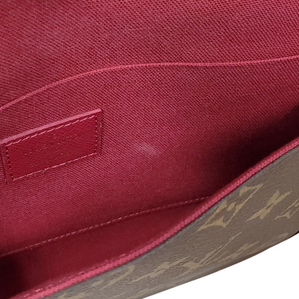 ルイヴィトン LOUIS VUITTON モノグラム ポシェット・フェリシー M61276 フューシャ/MA2502004