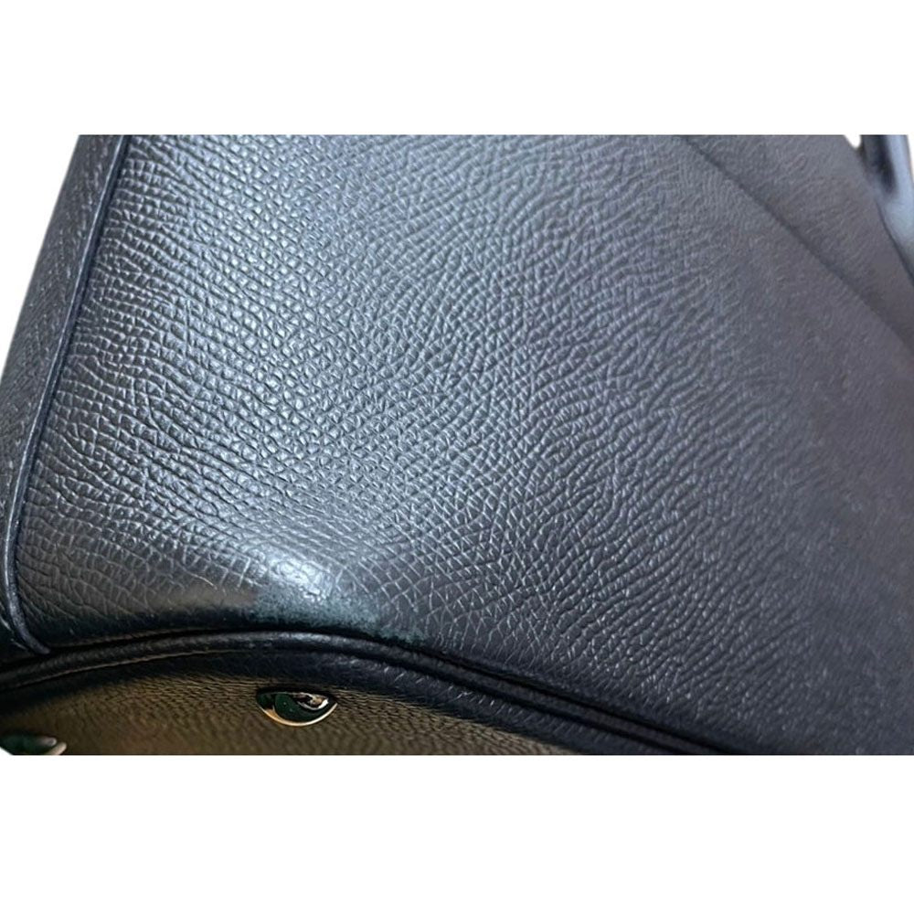 エルメス HERMES ボリード27 エプソン ノワール SV金具 C刻印
