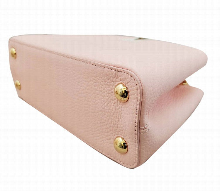 Louis Vuitton Capucines BB M21643 Taurillon Rose Jasmine